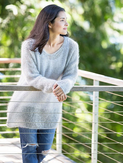 Slouchy Pullover by Churchmouse Yarns and Teas