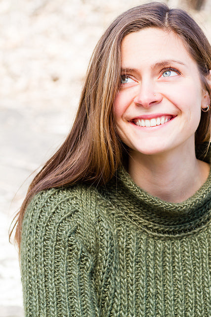 Accordion Pullover by Pamela Wynne
