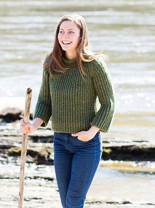 Accordion Pullover by Pamela Wynne