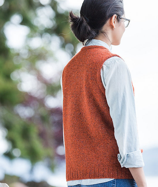 Library Vest by Churchmouse Yarns and Teas