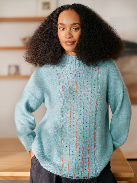 Laine Beaded Colourwork: A Modern Approach to Knitting with Beads by Jeanette Sloan