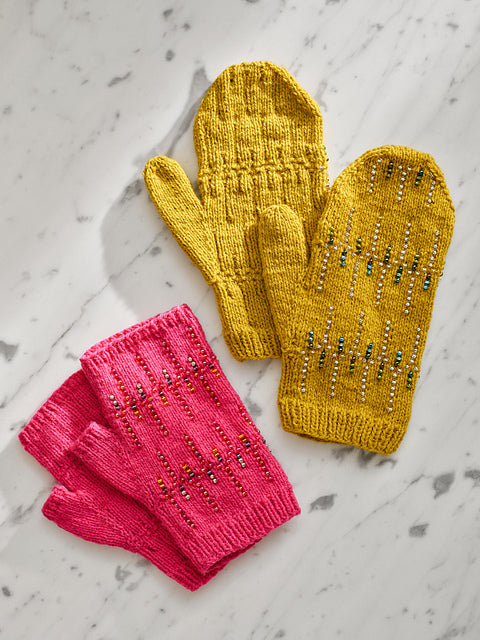Laine Beaded Colourwork: A Modern Approach to Knitting with Beads by Jeanette Sloan