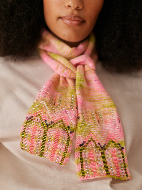 Laine Beaded Colourwork: A Modern Approach to Knitting with Beads by Jeanette Sloan