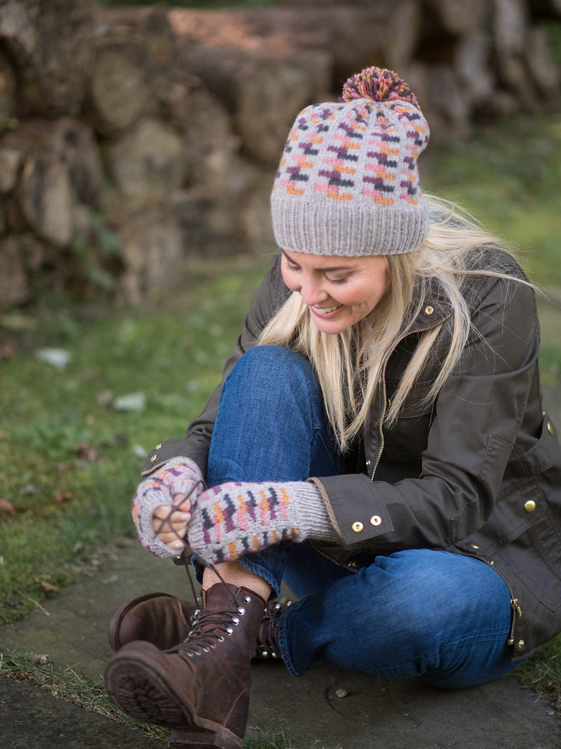Branbury Hat and Mitts by Amy Christoffers