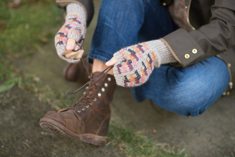 Branbury Hat and Mitts by Amy Christoffers