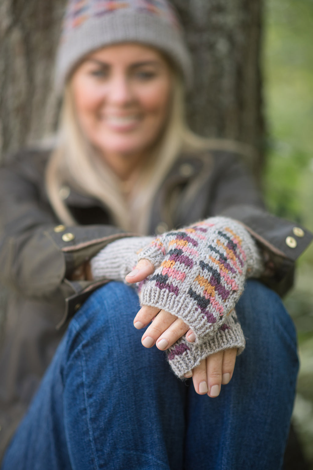 Branbury Hat and Mitts by Amy Christoffers