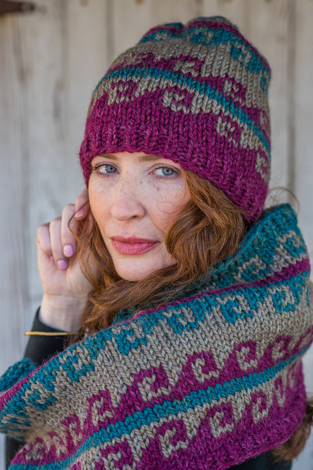 Sheridan Hat and Cowl by Brenda York