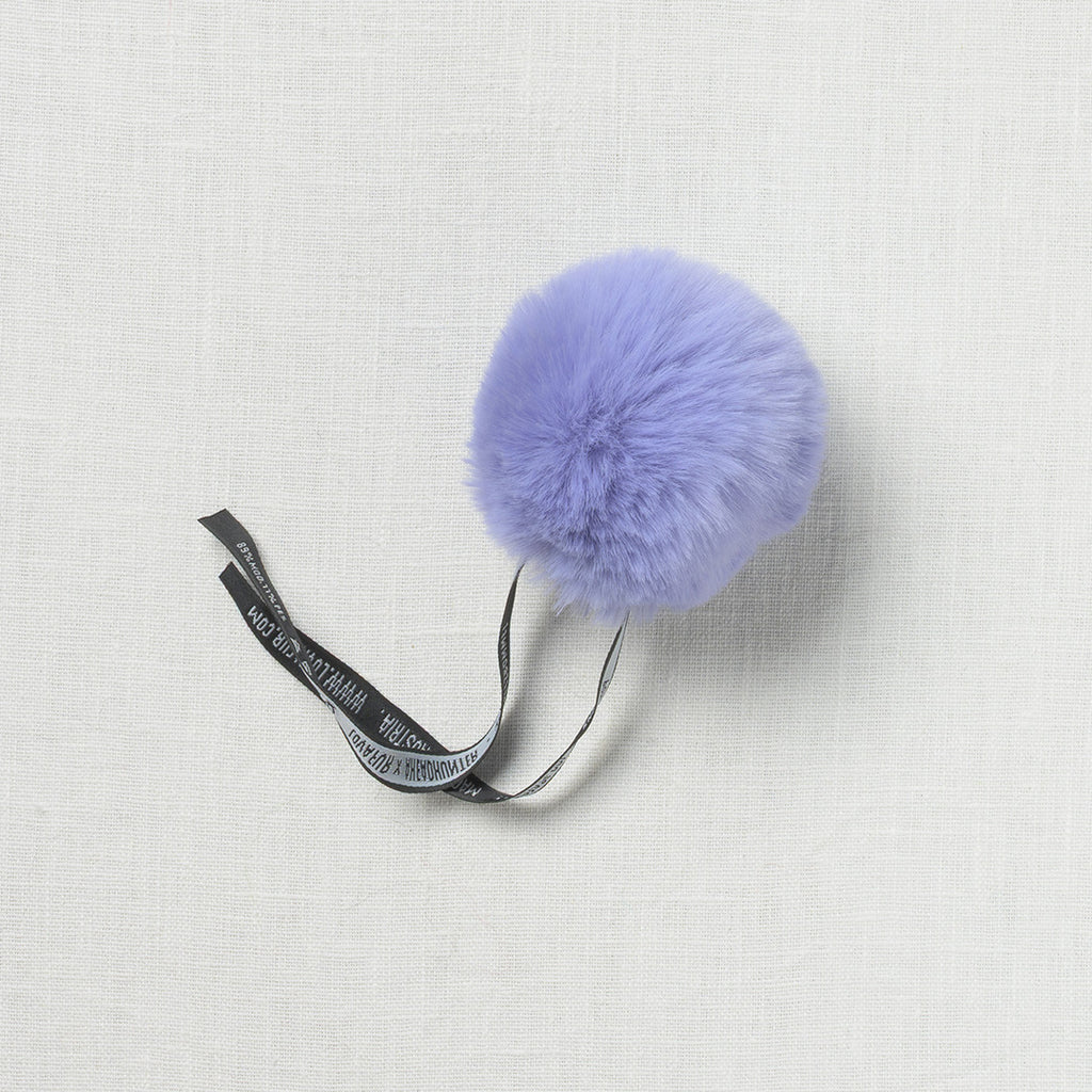 Lovafur Luxe Faux Fur Baby Pom Lavender Rex