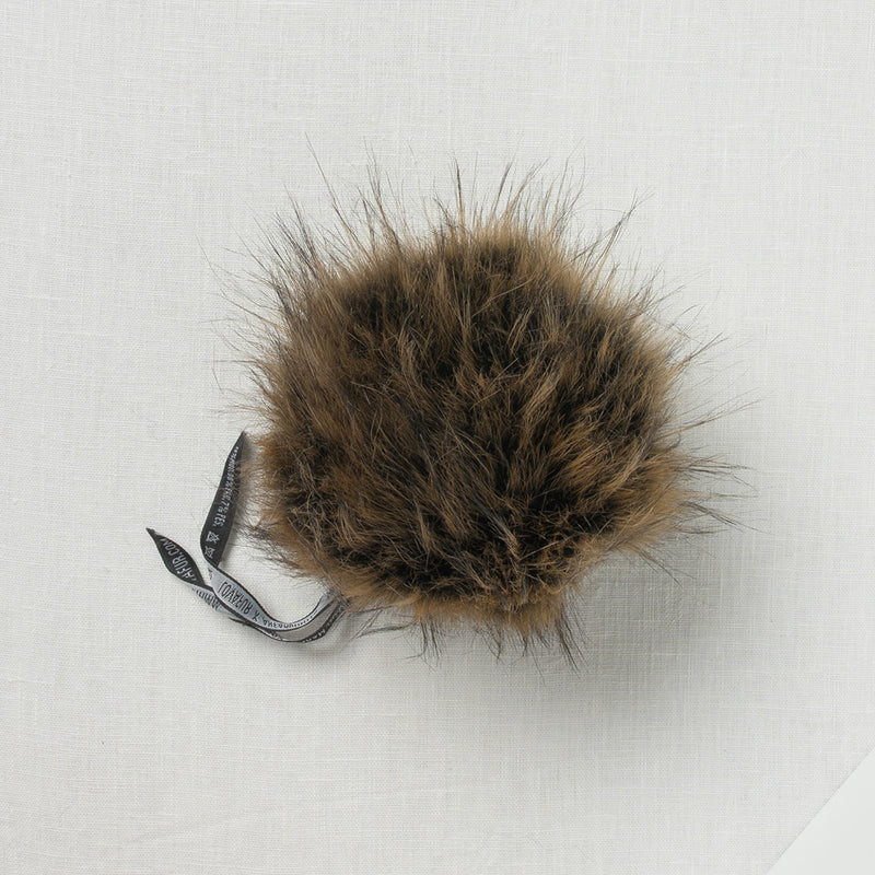 Lovafur Luxe Faux Fur Pom Lehm Raccoon