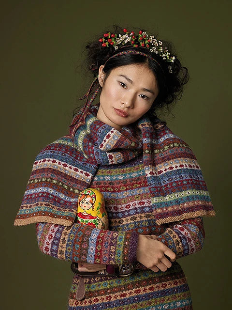 Lidiya Scarf by Kaffe Fassett
