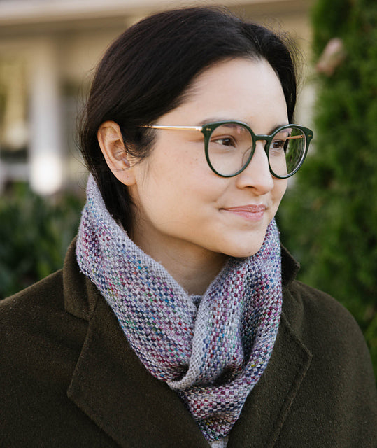 Linen Stitch Scarf & Loop by Churchmouse Yarns and Teas