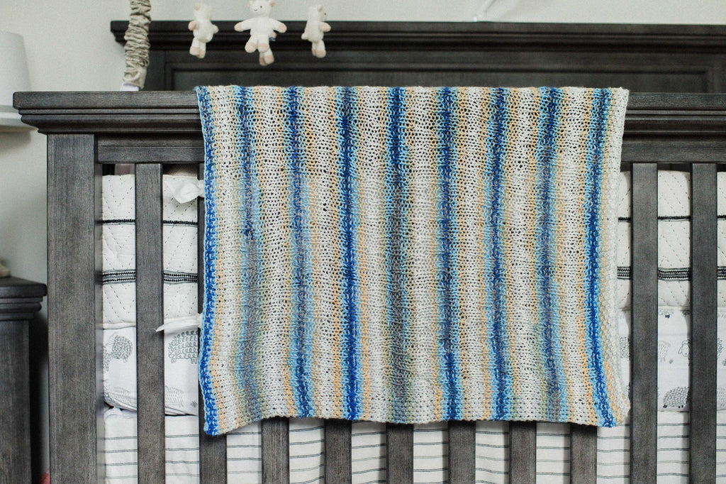 Bentley Blanket (Knit) by Lion Brand Yarn