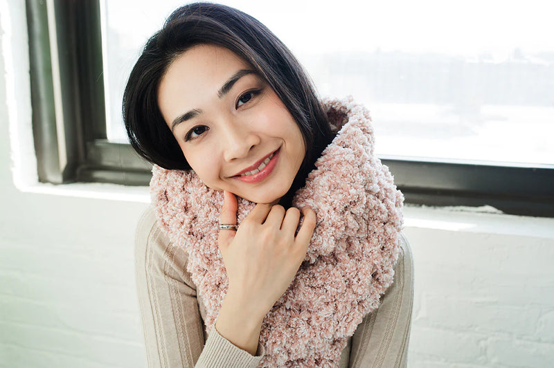 Ulla Cowl (Crochet) by Lion Brand Yarn