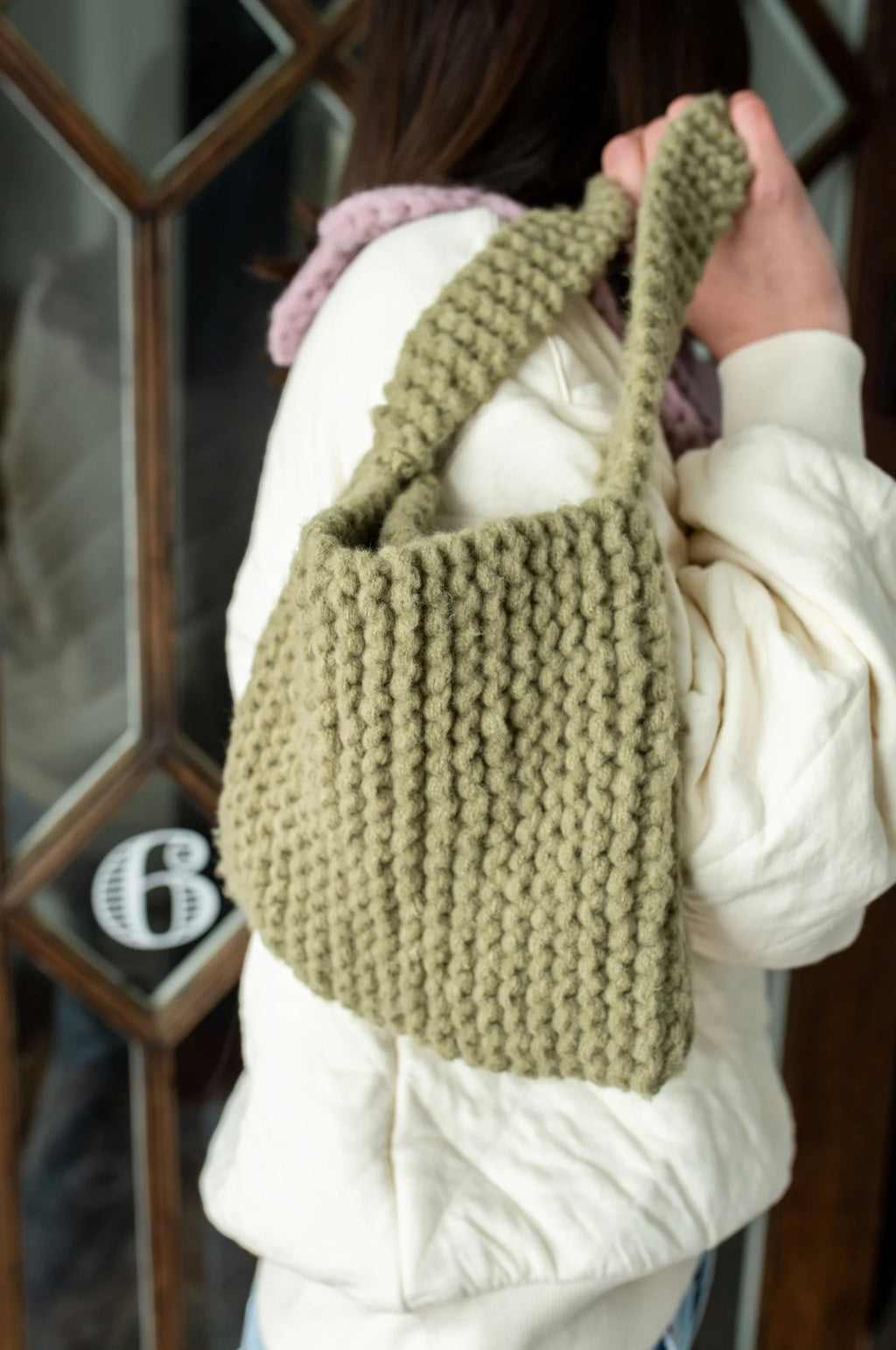 Ella Bag (Knit) by Lion Brand Yarn