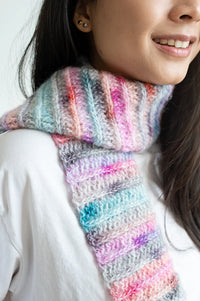 Colwyn Crochet Scarf (Crochet) by Lion Brand Yarn