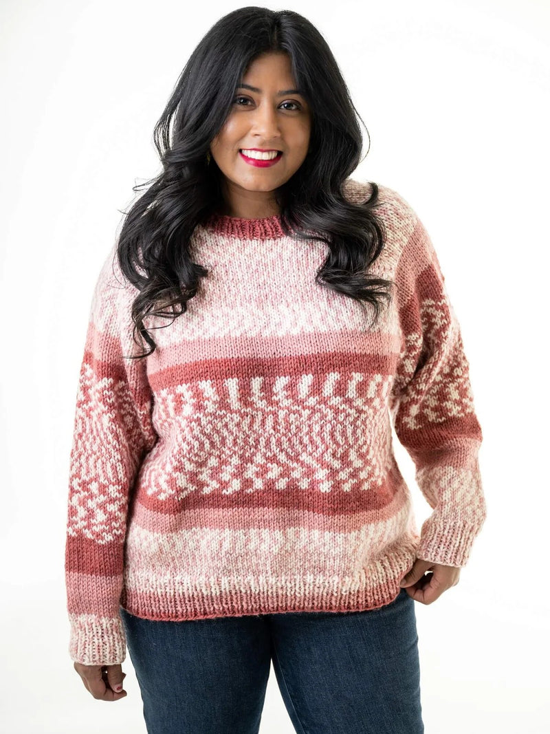 Cosmo Raglan Pullover (Knit) by Lion Brand Yarn