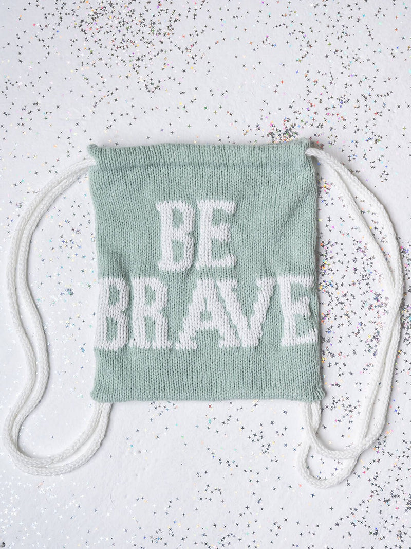 Drawstring Backpack (Knit)