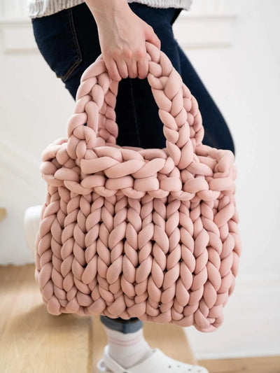 Large Bag (Knit Crochet) by Lion Brand Yarn