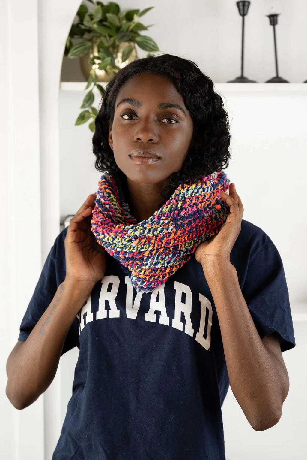 Eclipse Cowl (Knit) by Lion Brand Yarn