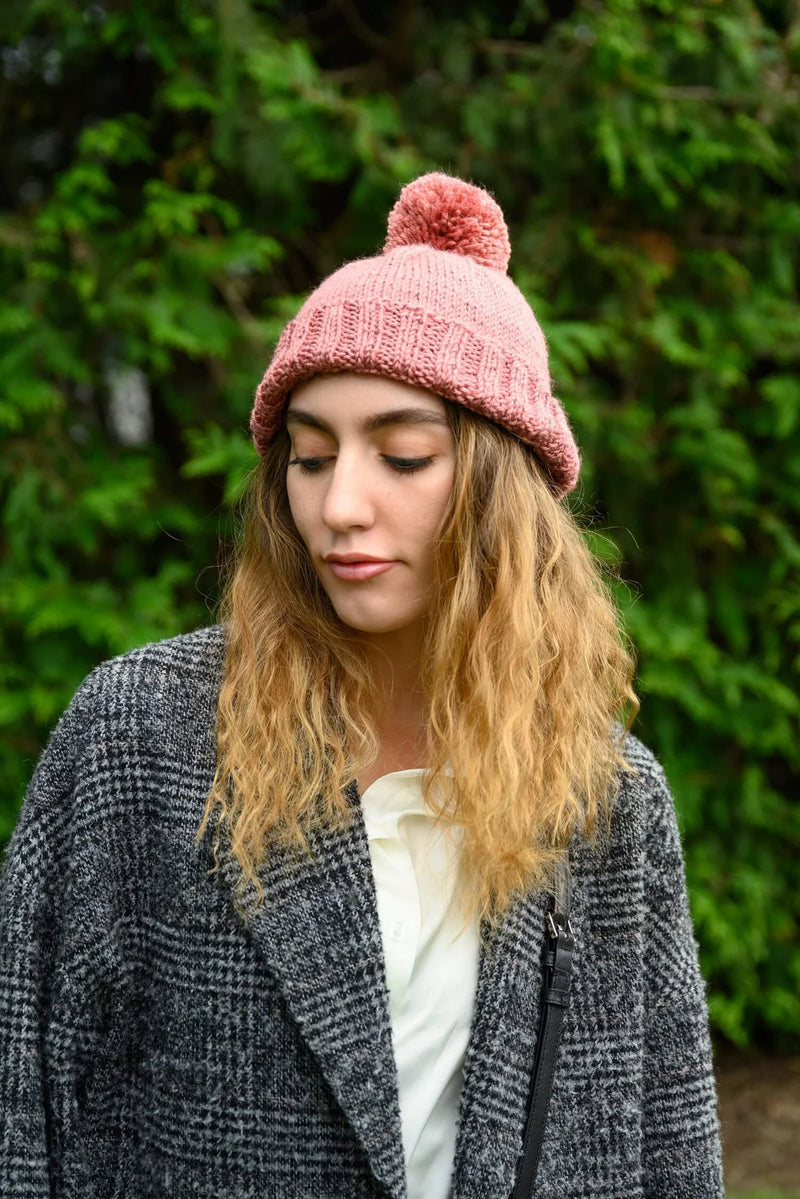 Isham Hat (Knit) by Lion Brand Yarn