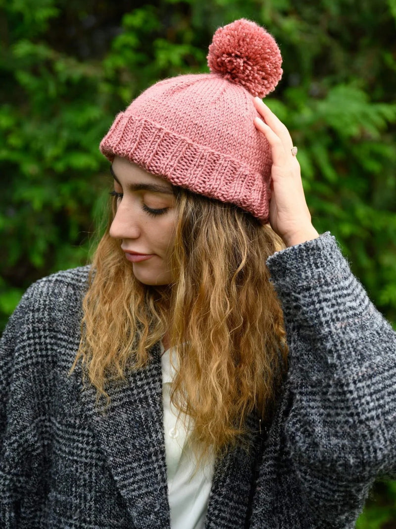 Isham Hat (Knit) by Lion Brand Yarn