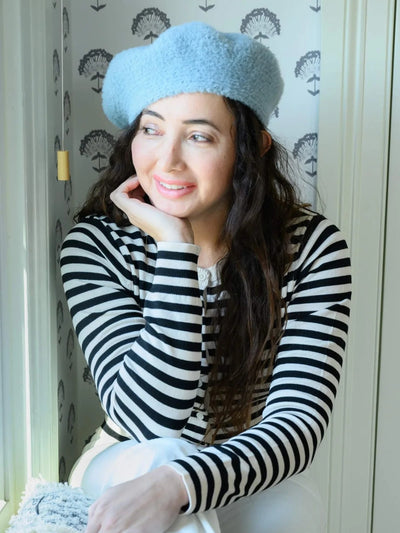 Rue Chantilly Beret (Crochet) by Lion Brand Yarn