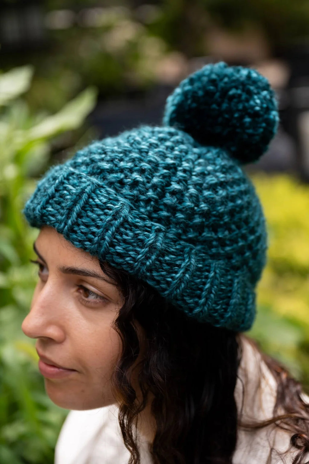 Beanie (Knit) by Lion Brand Yarn