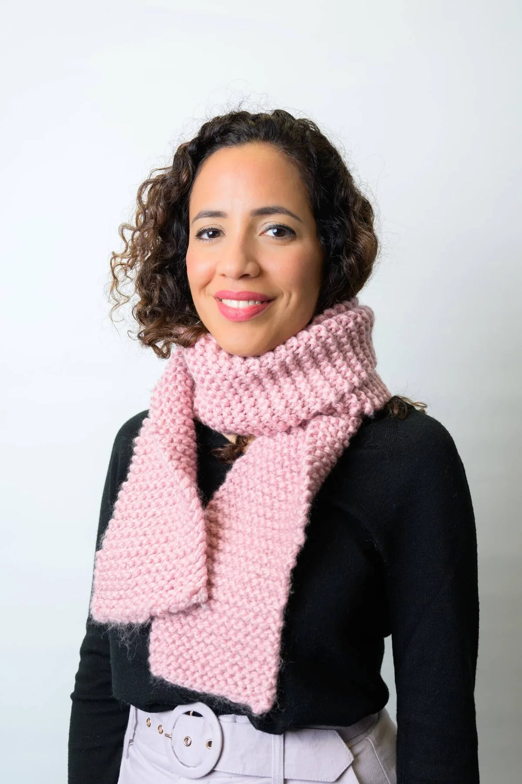 InstaKnit™ Thin Scarf (Knit) by Lion Brand Yarn