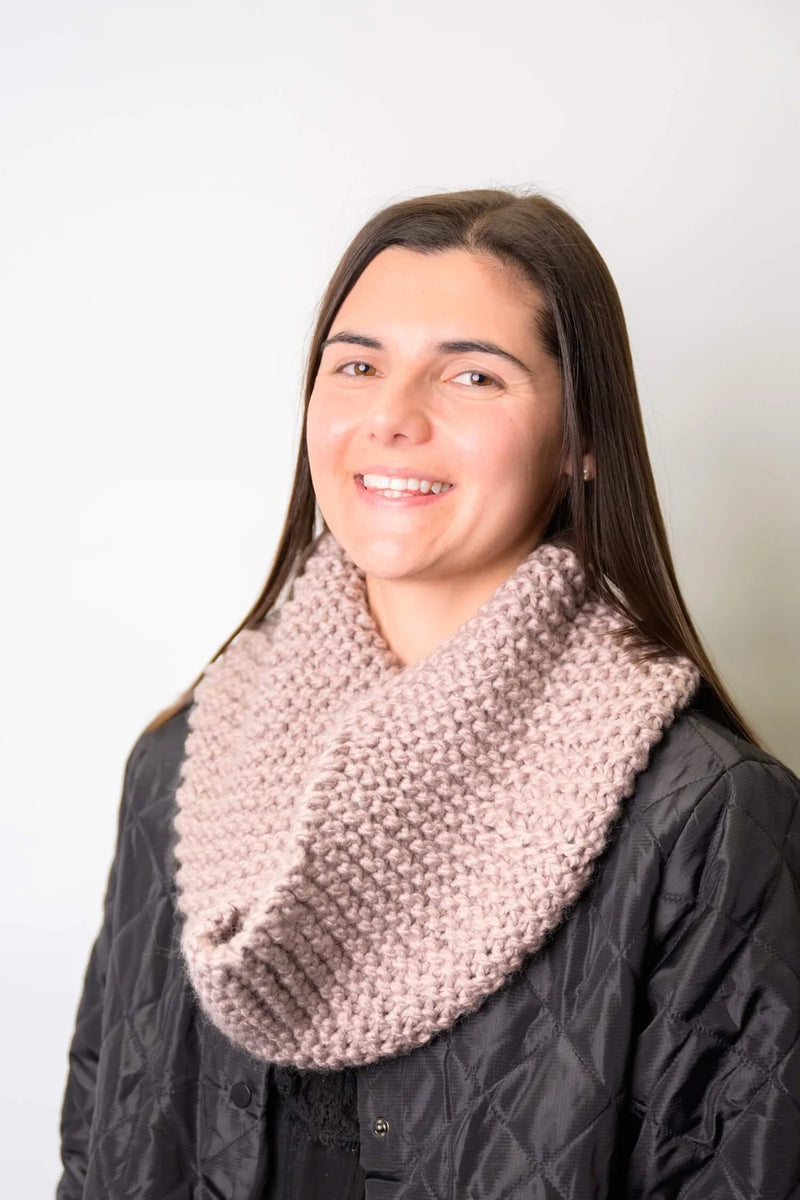 InstaKnit™ Cowl (Knit) by Lion Brand Yarn