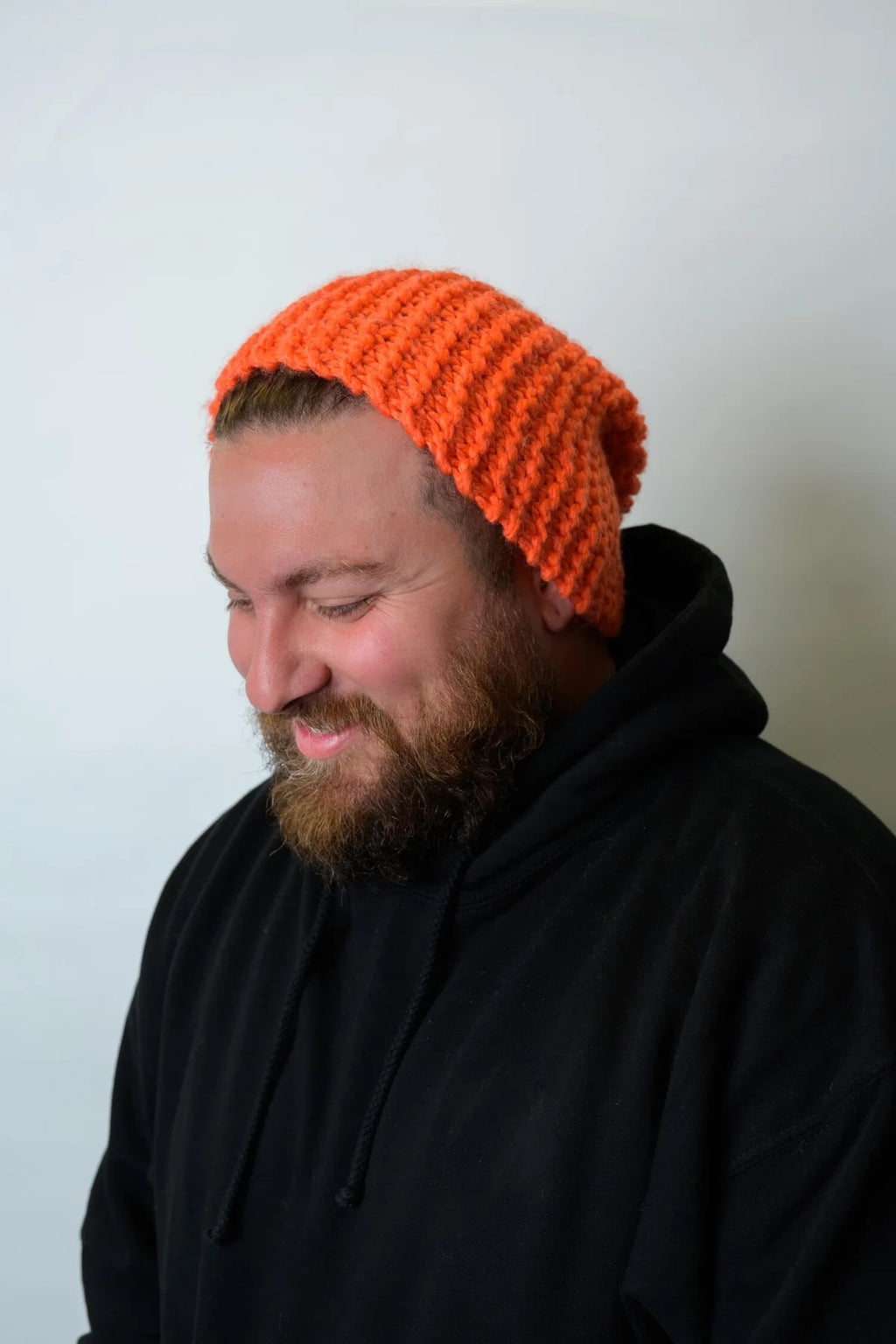 InstaKnit™ Sideways Hat (Knit) by Lion Brand Yarn