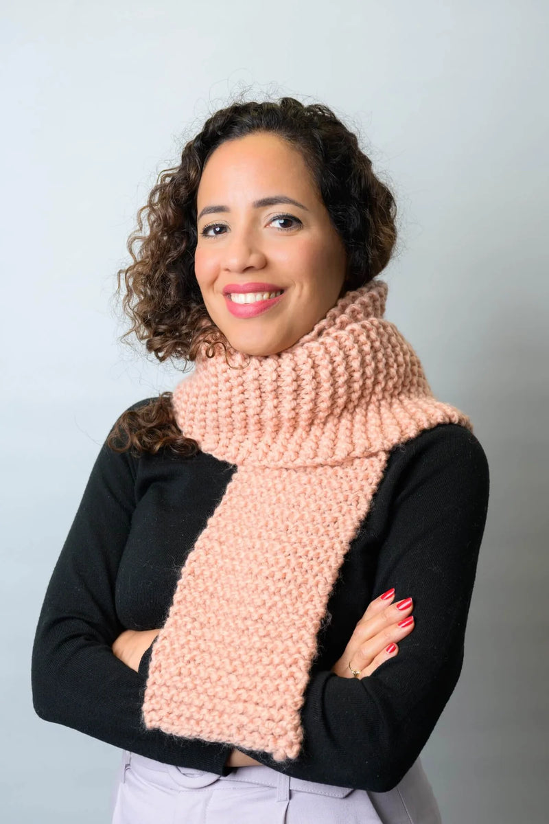 InstaKnit™ Thick Scarf (Knit) by Lion Brand Yarn
