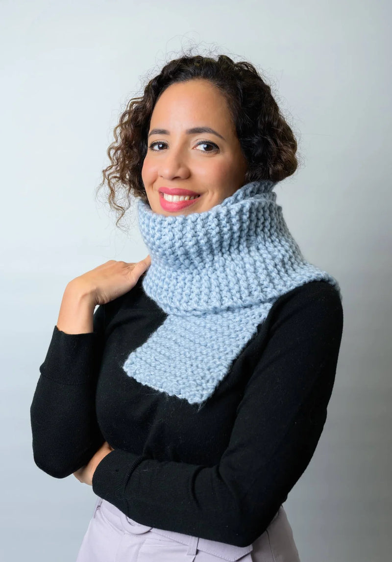 InstaKnit™ Thick Scarf (Knit) by Lion Brand Yarn