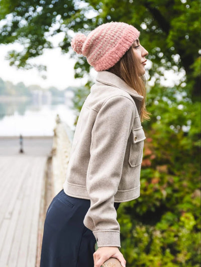 Morningside Hat (Knit) by Lion Brand Yarn
