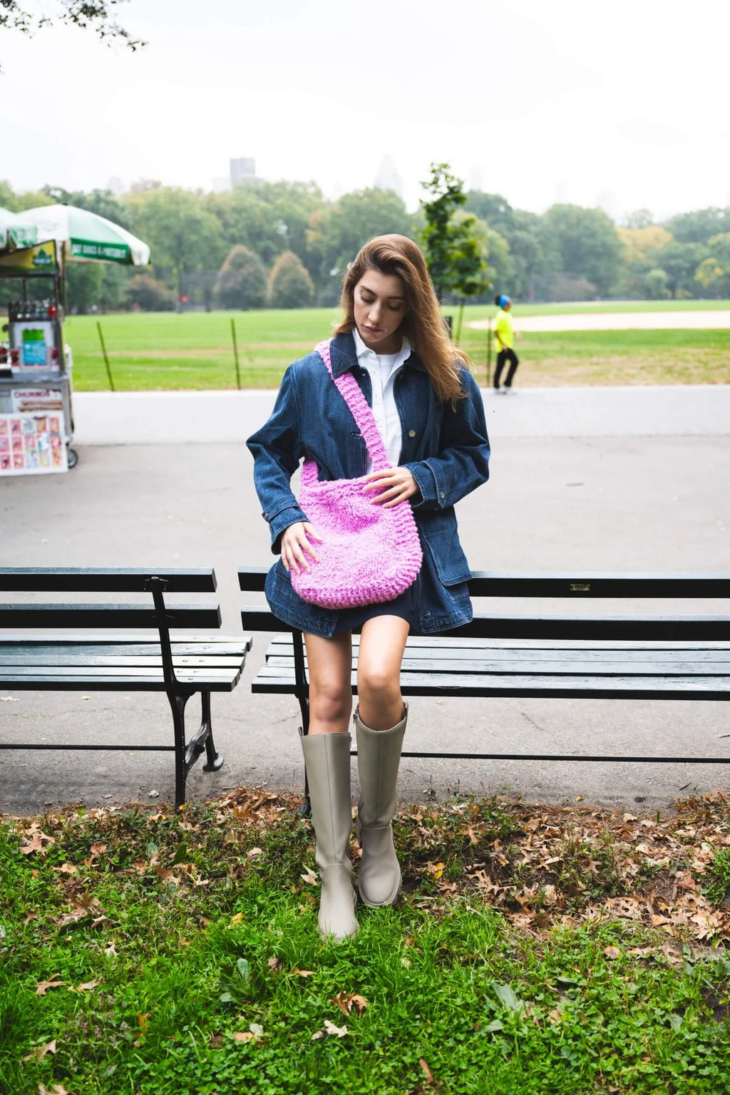 Shoulder Bag (Knit) by Lion Brand Yarn