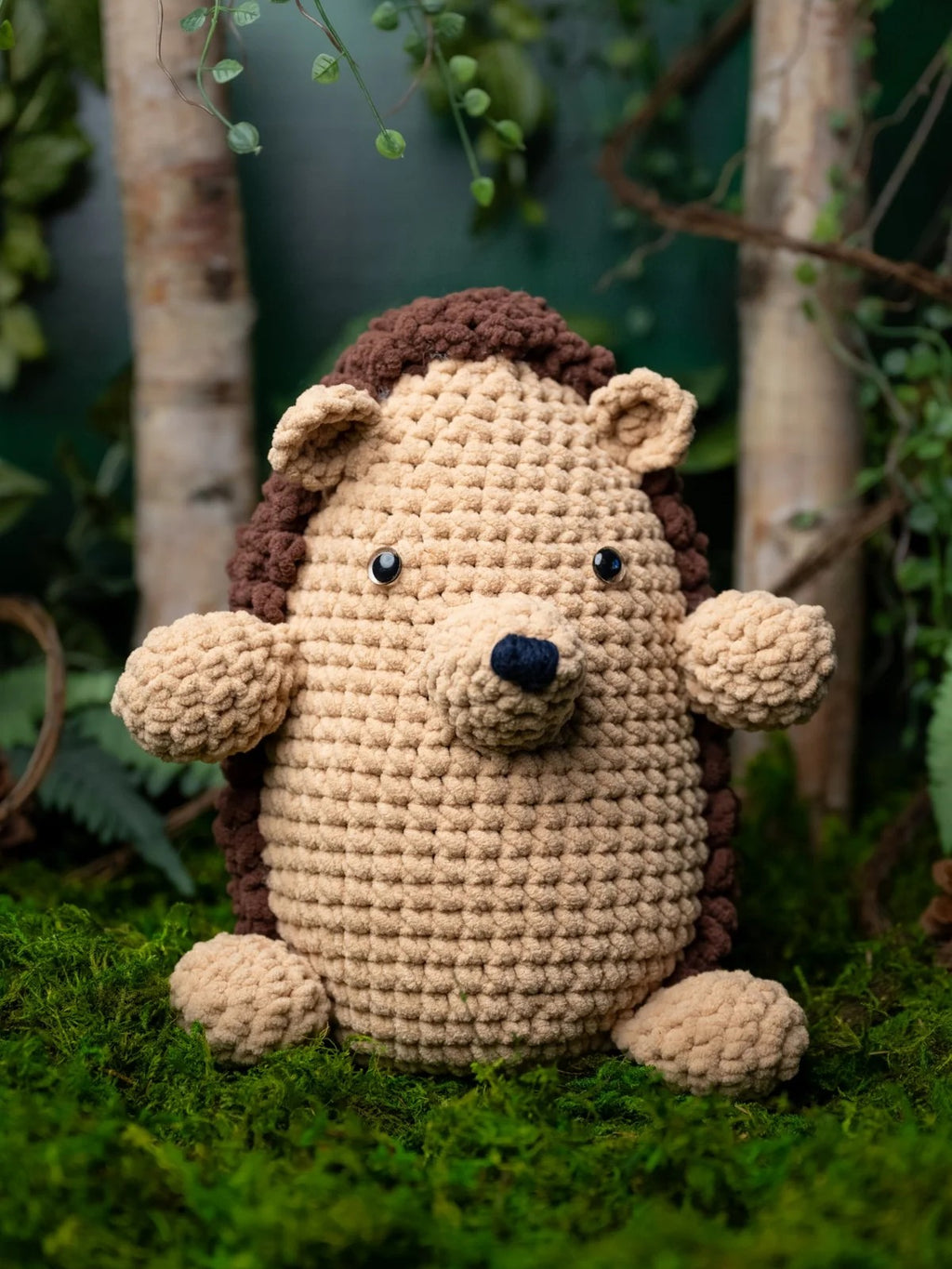 Out of the Woods Hedgehog (Crochet) by Lion Brand Yarn