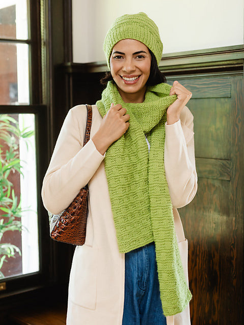 Milford Hat & Scarf by Nadia Paige