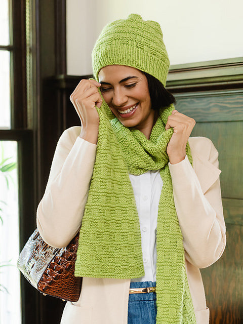Milford Hat & Scarf by Nadia Paige