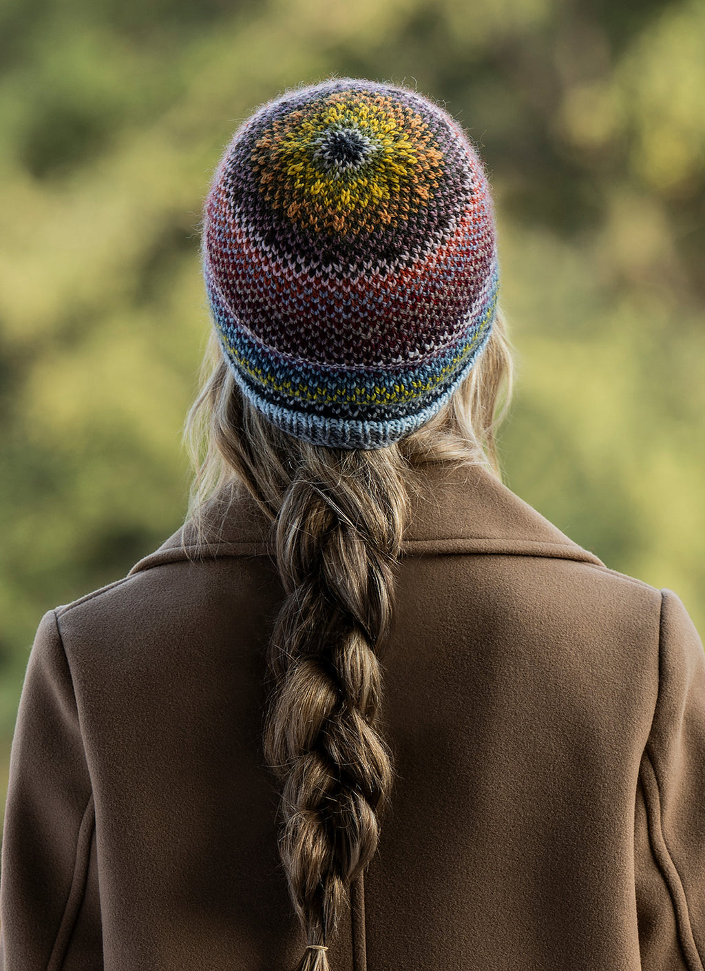 27 Color Fair Isle Hat by Virginia Sattler-Reimer