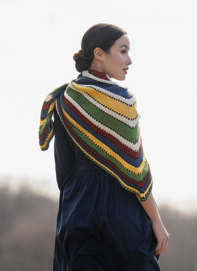 Camp Ivanhoe Shawl by Mary Pranica