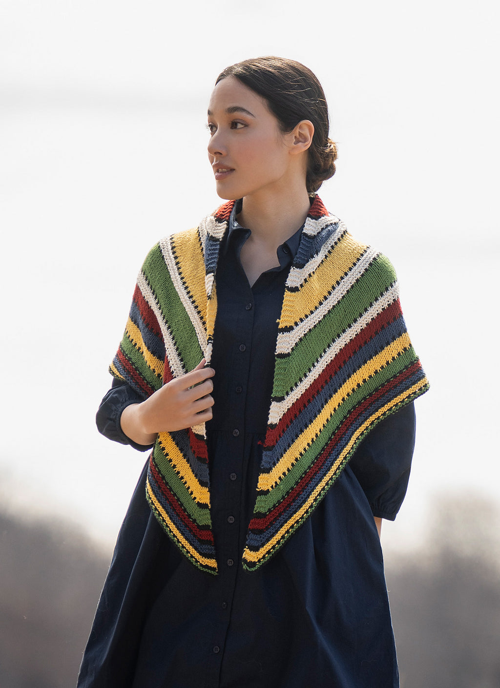 Camp Ivanhoe Shawl by Mary Pranica