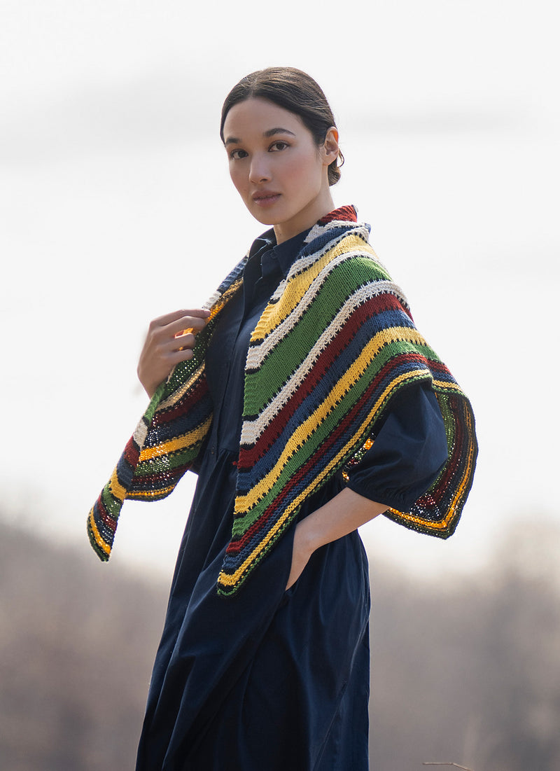 Camp Ivanhoe Shawl by Mary Pranica