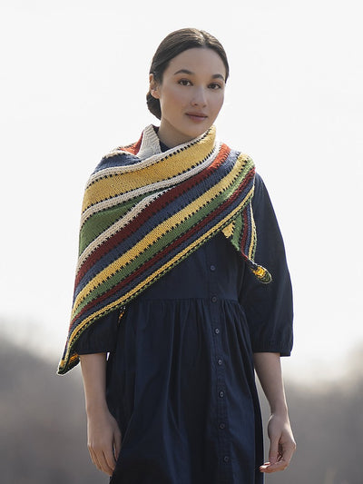 Camp Ivanhoe Shawl by Mary Pranica