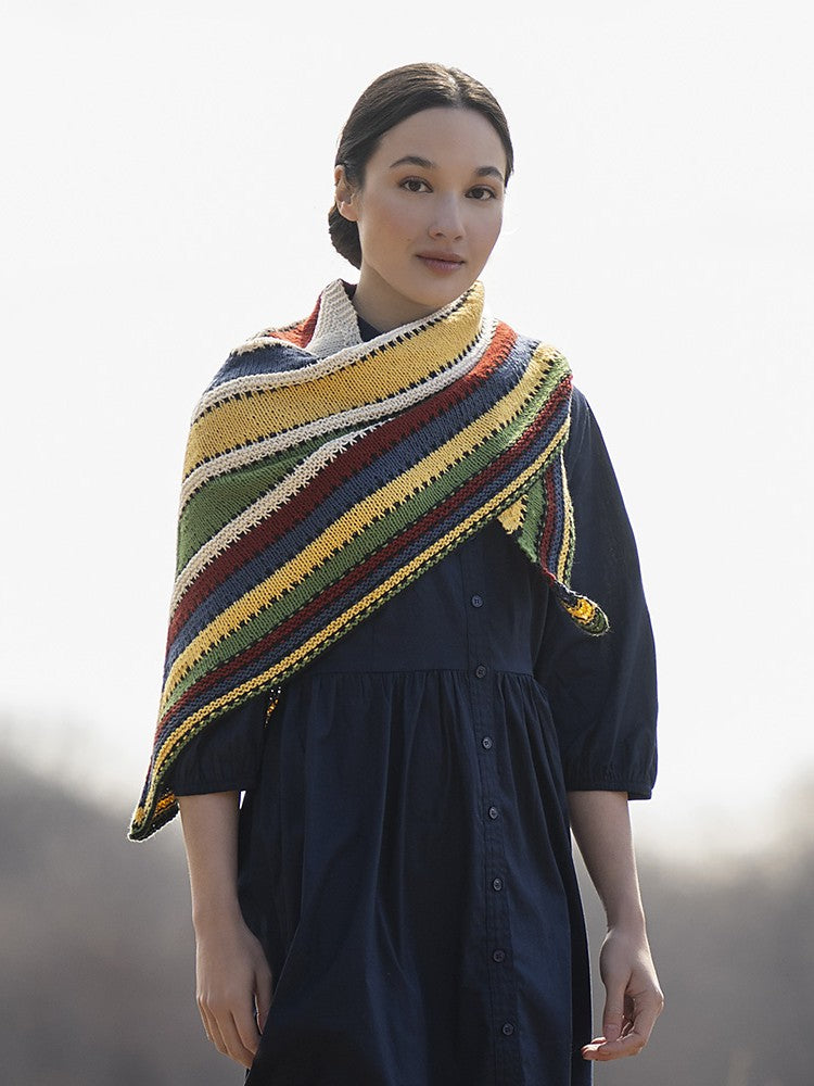 Camp Ivanhoe Shawl by Mary Pranica
