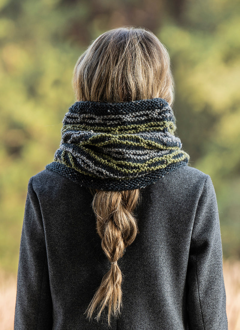 Chain of Lakes Cowl by Bobbi IntVeld