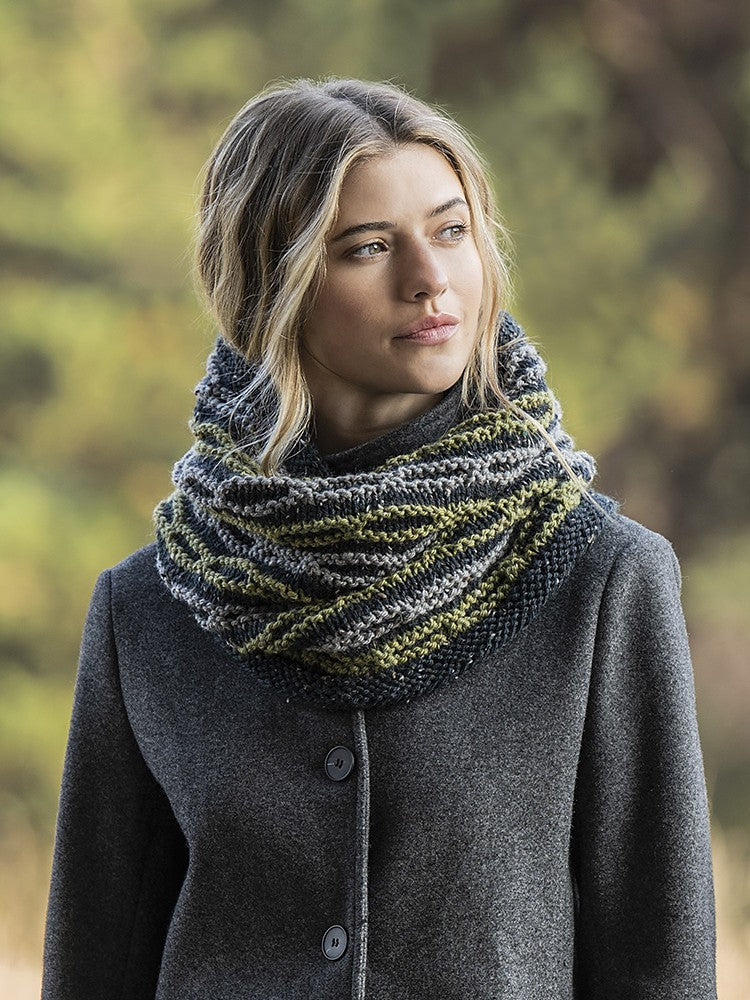 Chain of Lakes Cowl by Bobbi IntVeld