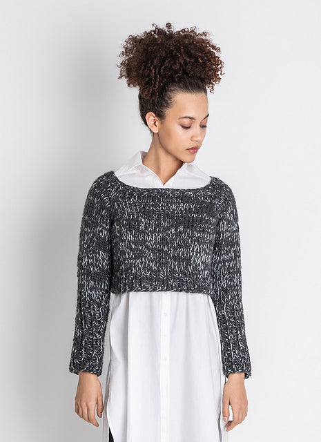 Midlothian Marled Crop by Mary Pranica