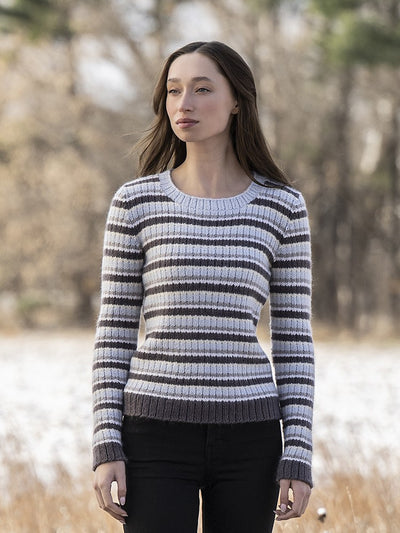 Misty Horizon Sweater by Debbie West