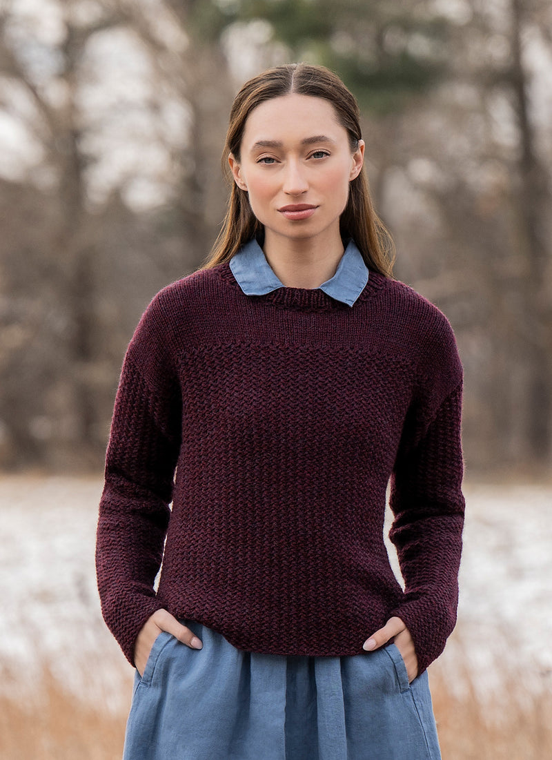 Park Avenue Pullover by Mari Tobita