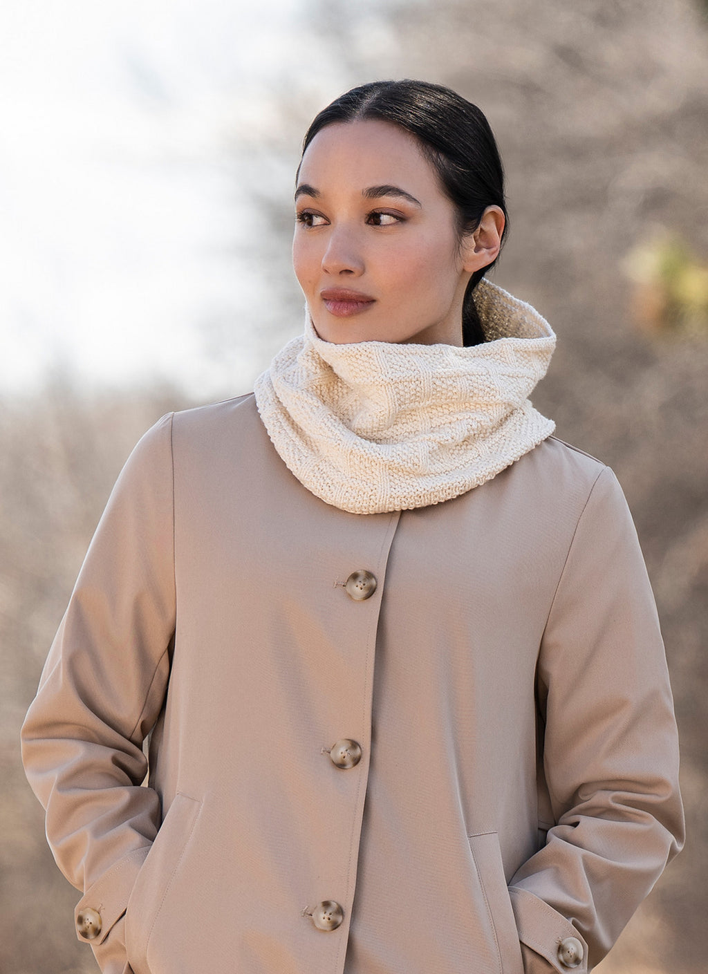 Porcelain Cowl by Bobbi IntVeld