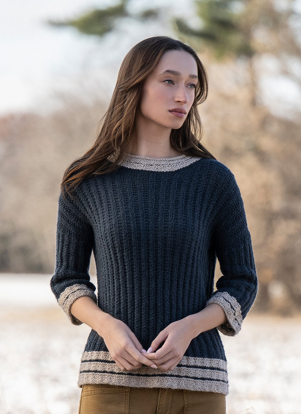 Scenic Sweater by Nadya Stallings
